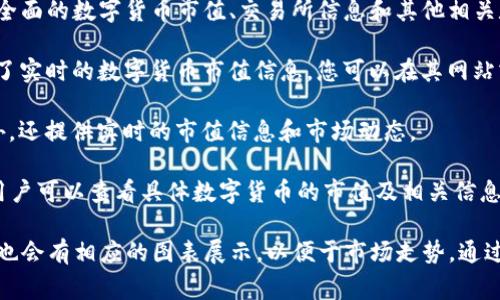 要查看数字货币的市值信息，您可以访问以下几种常见的平台和工具：

1. **CoinMarketCap**：这是最受欢迎的数字货币市场数据平台之一。它提供了大量的加密货币、市值、交易量、价格变化等信息。

2. **CoinGecko**：这是另一个非常流行的加密货币市场数据平台，提供了全面的数字货币市值、交易所信息和其他相关数据。

3. **Binance**：作为全球最大的加密货币交易平台之一，Binance也提供了实时的数字货币市值信息。您可以在其网站或移动应用上查看。

4. **Coinbase**：这是一个知名的数字货币交易平台，除了提供买卖功能外，还提供实时的市值信息和市场动态。

5. **CryptoCompare**：这是一个提供多种数字货币数据和分析的平台，用户可以查看具体数字货币的市值及相关信息。

这些平台通常提供易于理解的界面，使用户可以快速获取所需的数据，同时也会有相应的图表展示，以便于市场走势。通过这些工具，您可以随时随地跟踪数字货币的市值变化以及整个市场的动态。
